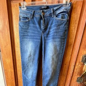 Dark blue skinny jeans